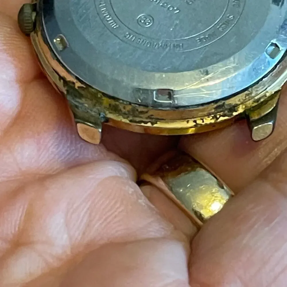 RARE Vintage Venus Routermaster 25 Rubis Wristwatch PARTS ONLY